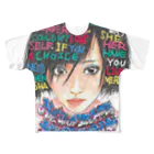 cartoonpunxのShe was too late & killed by boredoms 3 All-Over Print T-Shirt