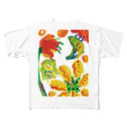 haruca🌱やさしさ感じるアート🌱のharuca artdesign All-Over Print T-Shirt