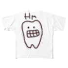 ameの歯だよ フルグラフィックTシャツ