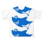 きみぷり🎰あおいちゃんす〜🐼のサメサン フルグラフィックTシャツ
