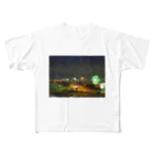 WARA-BIの淡路からの景色 フルグラフィックTシャツ