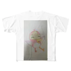 黒都 四郎(最近ヤミラミ)のあかいとり All-Over Print T-Shirt