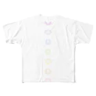 metao dzn【メタヲデザイン】のチャクラ All-Over Print T-Shirt