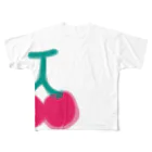 オフィスMKのさくらんぼ🍒 All-Over Print T-Shirt