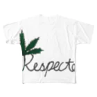 suusan0719の Respecter フルグラフィックTシャツ