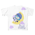 美加地商店のゆめゆめかわかわルシ子ちゃん All-Over Print T-Shirt