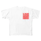 BB Leathers and Design'sのLOVE AND KINDNESS LED フルグラフィックTシャツ