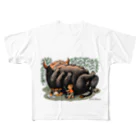  Dark blancoのDark blanco "Monster 1" All-Over Print T-Shirt