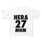 manaminnのHERA27  フルグラフィックTシャツ