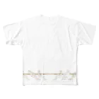 momosakuの綱引き　背面デザインあり All-Over Print T-Shirt