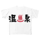 RELAXY の温泉マーク T-Shirt フルグラフィックTシャツ