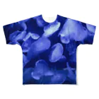 twotoneのjellyfish フルグラフィックTシャツ