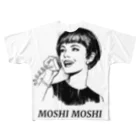 gemgemshopのMOSHI MOSHI フルグラフィックTシャツ