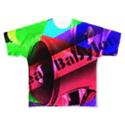 (旧ショップ)大日禰宜 | エンゼル(suzuri店)のBreak Babylon All-Over Print T-Shirt