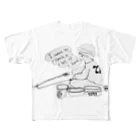 manaminnのヘラ師 All-Over Print T-Shirt