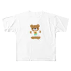 coco00のくまくま フルグラフィックTシャツ