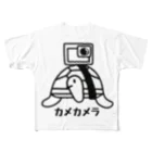 麦畑のカメカメラ フルグラフィックTシャツ