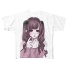 LD mental.CL💒の地雷女ちゃん フルグラフィックTシャツ