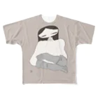にしやま み〜たろうの手袋 All-Over Print T-Shirt