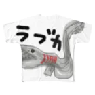 かちょーんの出来心。のラブカちゃん All-Over Print T-Shirt