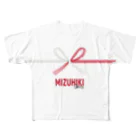 松や SUZURI店のMIZUHIKI Girls All-Over Print T-Shirt