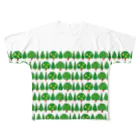 とりこ(torico)のもりもり All-Over Print T-Shirt