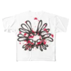 ものけ。のおみせのちみどろハナモグラくん All-Over Print T-Shirt