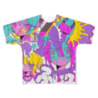 twosのドッカ〜ンTシャツ All-Over Print T-Shirt