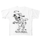 Takezo(busin)の腐れネコ2 フルグラフィックTシャツ