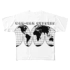 CACTUS&CO.のWORLD WIDE WAN-GAN All-Over Print T-Shirt