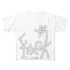 Lost'knotのFxxck*six999 フルグラフィックTシャツ