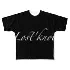 Lost'knotの結び目どこいったと？ フルグラフィックTシャツ