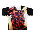 Lost'knotの仏ノ胃ニモ激薬 All-Over Print T-Shirt
