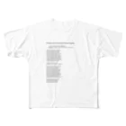萩原のひとりふたり All-Over Print T-Shirt