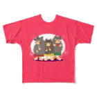 ざいまる屋のオオカミ少女 フルグラフィックTシャツ