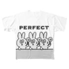 あおぐみのperfectミミガー フルグラフィックTシャツ