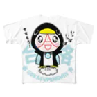 合格祈願！GOKAKUMANのペンギン フルグラフィックTシャツ
