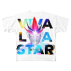 天神獅子イバラスターSHOPの天神獅子イバラスター主題歌『VIVA LA STAR〜獅子の誇り〜』 フルグラフィックTシャツ