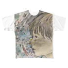 KushaMiの中学2年３学期の少年 All-Over Print T-Shirt