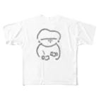 oh!oh!hidechanのブロックで遊ぶ フルグラフィックTシャツ