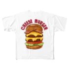 すとろべりーガムFactoryのチーズバーガー All-Over Print T-Shirt