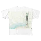 砂まみれのblue All-Over Print T-Shirt