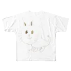 川端康介 / BtoCマーケティングデザイナーのバズりたいネコ All-Over Print T-Shirt