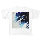 電気羊研究所science&GAMEのfloating noir All-Over Print T-Shirt