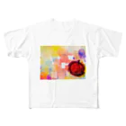 St.SKのアップル All-Over Print T-Shirt