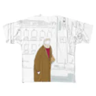 Takanori Suzukiのひげの人 All-Over Print T-Shirt