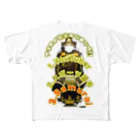 gozu brandのSamuraiシリーズ All-Over Print T-Shirt