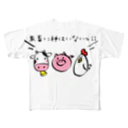 K′z SHOPの＼家畜に神はいないッ!!/ All-Over Print T-Shirt