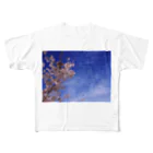 hiroki-naraの桜　サクラ　cherry blossom DATA_P_093 フルグラフィックTシャツ