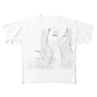 yAyuyo(やゆよ)のテレテル All-Over Print T-Shirt